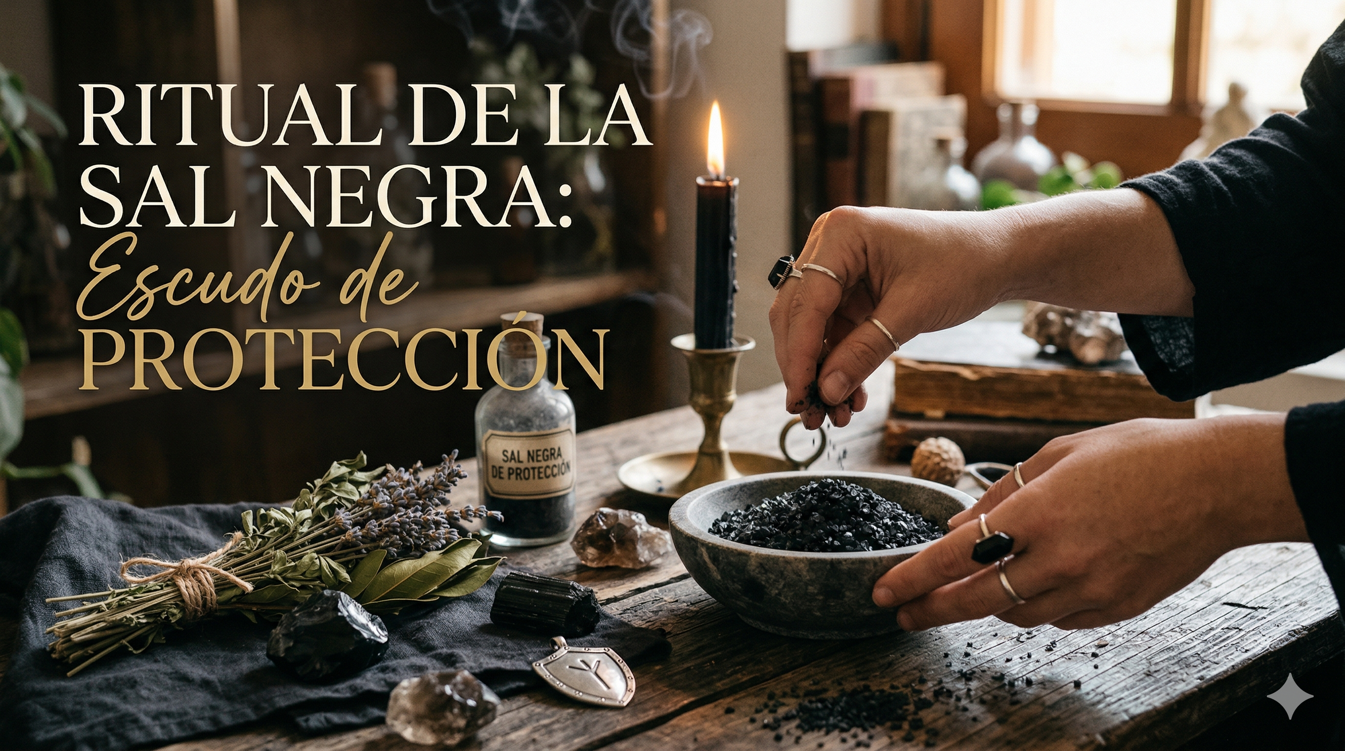 Ritual de la Sal Negra: Escudo de Protección