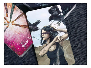 Cartas Del Tarot Vidente De La Luz (tamaño Estándar 12 X 7)