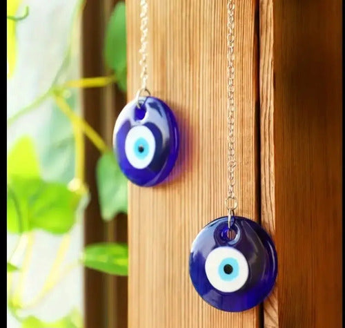 2 X 1 Colgantes De Ojo Turco Protección Espiritual Azul
