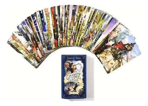 Tarot Everyday Witch - Magia Cotidiana Brujas Y Gatos