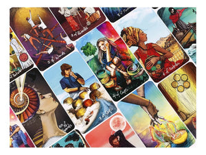 Cartas Del Tarot Vidente De La Luz (tamaño Estándar 12 X 7)