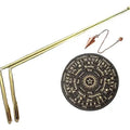 Kit Radiestesia: Varillas Telescópicas + Pendulo + Tabla Dorado
