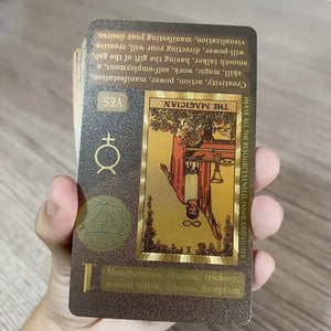 Tarot Lamina Dorada (gold Foil) En Ingles + Regalo