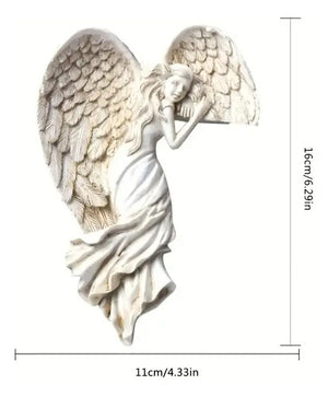 2 Angeles Para Marco De Puerta (derecho E Izquierdo)  Blanco