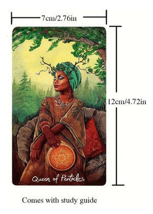 Cartas Del Tarot Vidente De La Luz (tamaño Estándar 12 X 7)
