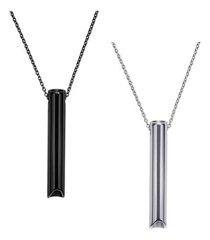 Silbato + Collar Para Meditación Y Ansiedad  2 X 1 