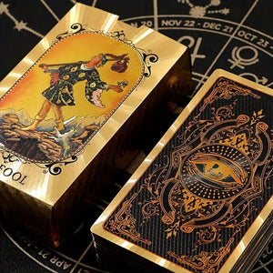 Tarot Lamina Dorada (gold Foil) En Ingles + Regalo