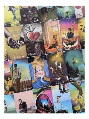 Cartas Del Tarot Vidente De La Luz (tamaño Estándar 12 X 7)