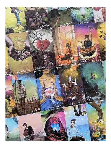 Cartas Del Tarot Vidente De La Luz (tamaño Estándar 12 X 7)