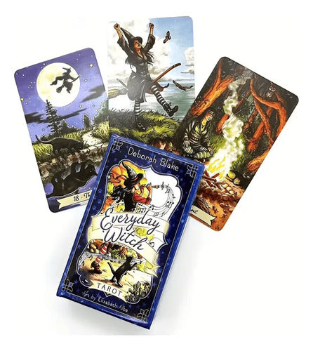 Tarot Everyday Witch - Magia Cotidiana Brujas Y Gatos