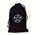 Bolsa De Terciopelo Protectora Para Tarot Y Péndulos
