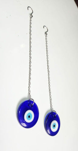 2 X 1 Colgantes De Ojo Turco Protección Espiritual Azul