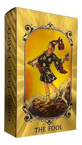 Tarot Lamina Dorada (gold Foil) En Ingles + Regalo