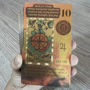 Tarot Lamina Dorada (gold Foil) En Ingles + Regalo